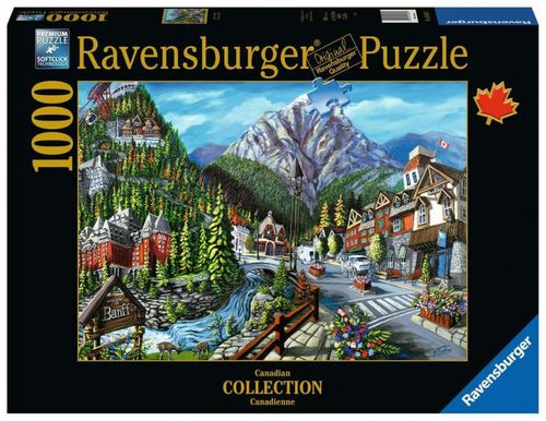 Puzzle 2D 1000 Elementów Witamy W Banff na Arena.pl