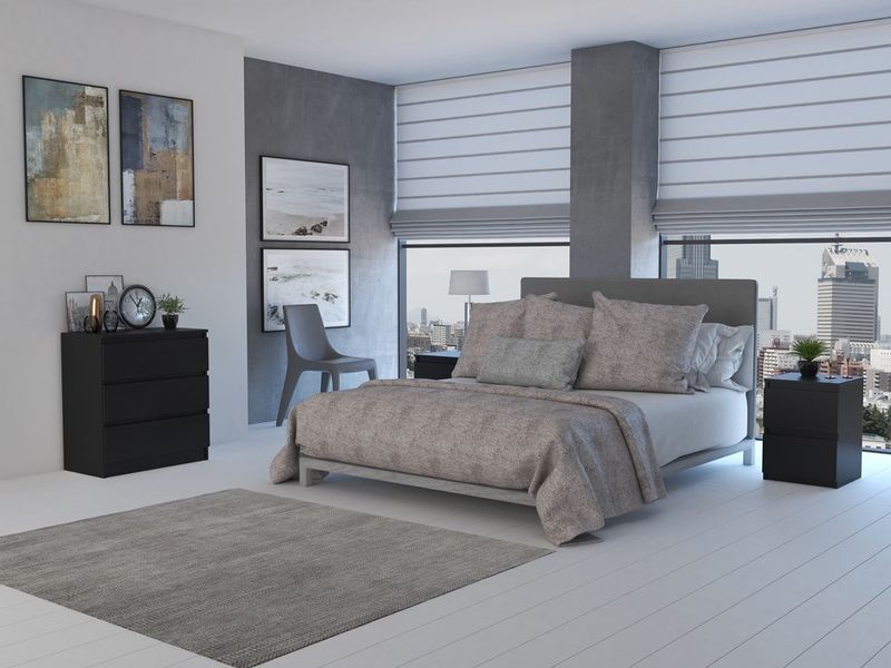 KOMODA MALWA M3 70 - CZERŃ zdjęcie 5