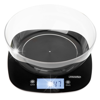 MS 3179 black Waga kuchenna z misą