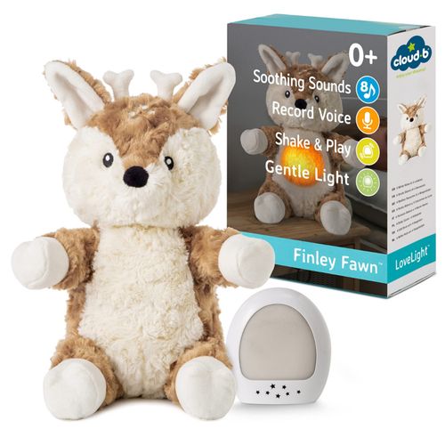CLOUD B PLUSZOWA MASKOTKA LAMPKA NOCNA Z KOŁYSANKAMI I SZUMEM SARENKA na Arena.pl
