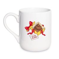 KUBEK "MERRY CHRISTMAS" Wzór - Elegant Coffee 330 ml