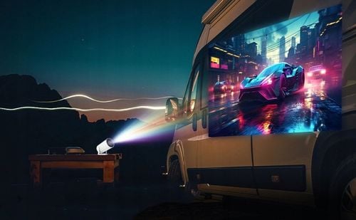 MINI PROJEKTOR PRZENOŚNY DreamCatcher Z40 RZUTNIK FULL HD 4000 LM na Arena.pl