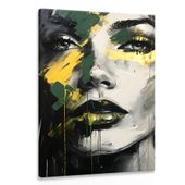 Obraz Nowoczesny PORTRET Kobieca Twarz Abstrakcja 40cm x 50cm