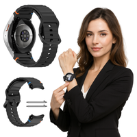 Pasek do Huawei Watch GT 2 42mm GT 3 42mm GT 3 PRO 43mm bransoleta czarny