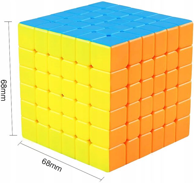 ORYGINALNA KOSTKA RUBIKA MoYu 6x6x6 zdjęcie 2