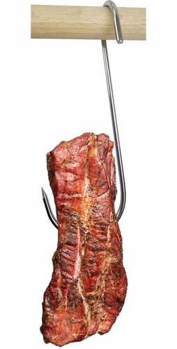 S-417-B Haki wędzarnicze 17cm skręcone do wędzenia wędlin boczku na Arena.pl