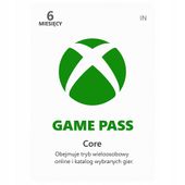 XBOX GAME PASS CORE 6 MIESIĘCY / 180 DNI - KLUCZ AKTYWACYJNY