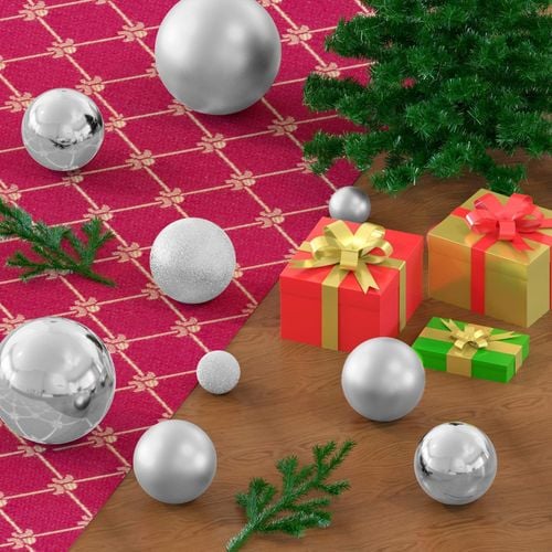 Zestaw 100 Bombek na Choinkę Srebrne Nietłukące Różne Rozmiary 3 4 6cm na Arena.pl