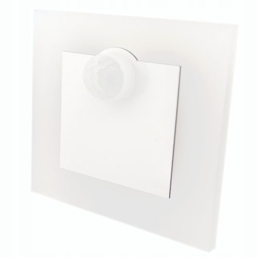 Oświetlenie schodowe z czujnikiem ruchu oprawa schodowa 230V Q30 BIAŁA na Arena.pl