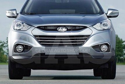 Hyundai Tucson - Chromowane Listwy Grill Chrom Atrapy Zderzaka Tuning zdjęcie 1