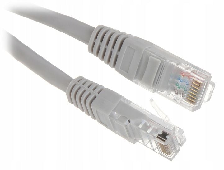 Patchcord RJ45/50-GREY UTP kat.5e szary 50m zdjęcie 2
