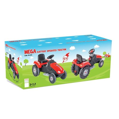 WOOPIE Traktor MEGA Na Akumulator Czerwony 12 V na Arena.pl