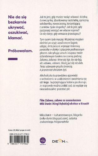 Alkoholiczka - Mika Dunin - oprawa miękka na Arena.pl