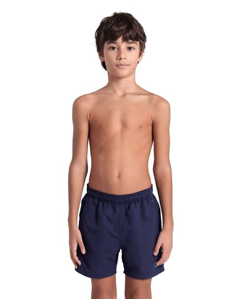ARENA SZORTY JR BOYS BEACH BOXER SOLID NAVY TURQUOISE zdjęcie 1
