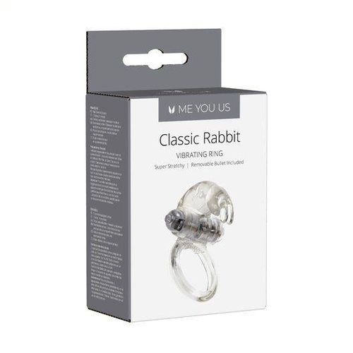 Pierścień- Me You Us Classic Rabbit Cock Ring Transparent na Arena.pl