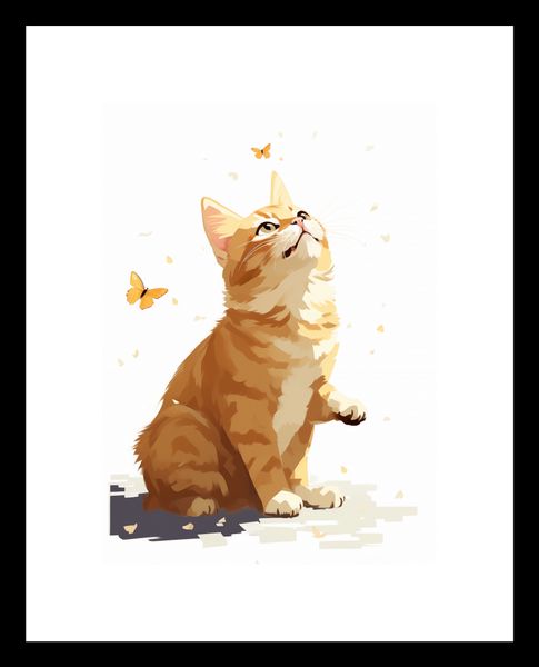 Plakat 13x18cm Motyle i Marzenia zdjęcie 3