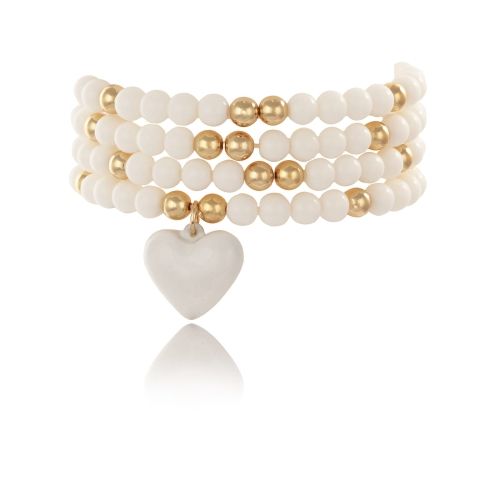 komplet bransoletek z agatów (b23/kor/174au) na Arena.pl