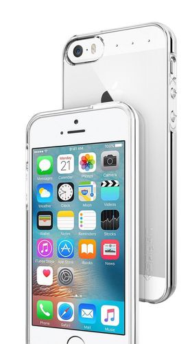 SPIGEN LIQUID ARMOR Apple iPhone 5S/SE - CRYSTAL CLEAR na Arena.pl