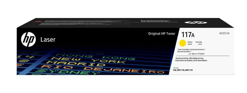 Toner HP 117A (W2072A) yellow zdjęcie 7