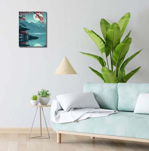 Obraz 30x40cm Japoński Pawilon na Arena.pl