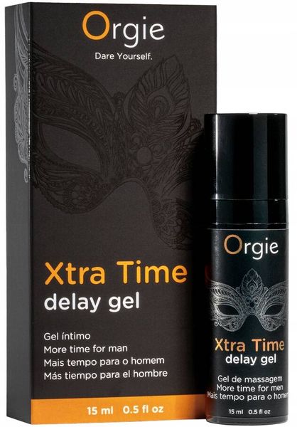 Xtra Time Delay Gel Orgie More Time For Man, Żel Opóźniający Wytrysk zdjęcie 1
