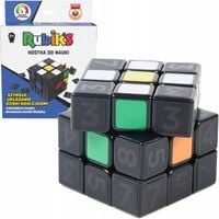 KOSTKA RUBIKA DO NAUKI Z NAKLEJKAMI + PORADNIK RUBIK'S ORYGINALNA