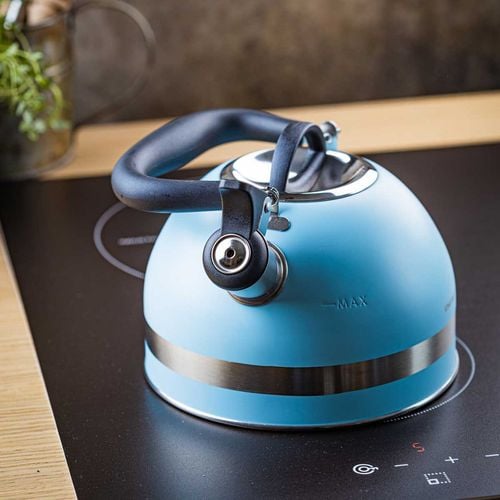 czajnik 1,8l z gwizdkiem kinghoff kh-1857 niebieski na Arena.pl