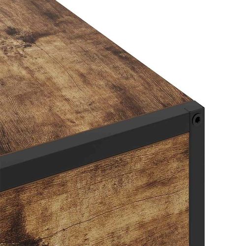 Szafka Nocna z szufladą Wędzony dąb 40 x 27 x 76 cm na Arena.pl