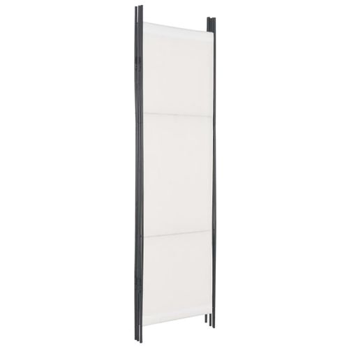 Parawan 5-Panelowy, Biały, 250 X 180 Cm na Arena.pl