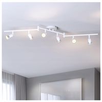 Lampa Sufitowa Oprawa Halogenowa 6X Gu10 Spot Ruchoma Regulowana Reflektor