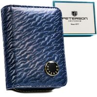 portfel damski skóra+pu ptn px33-cnf-5570 blue