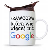 Kubek Prezent Krawcowej Krawca Wie Więcej Niż Z Nadrukiem Ze Zdjęciem