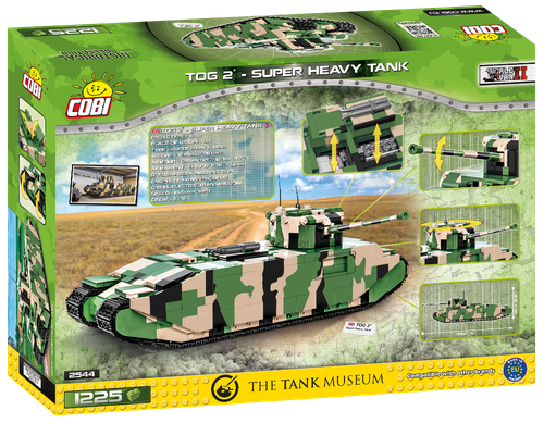 Klocki Mała Armia Czołg Tog Ii Super Heavy Tank Cobi na Arena.pl