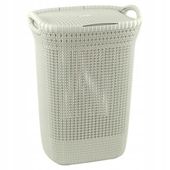 Curver 228391 Kosz Na Bieliznę Knit 57 L Beżowy