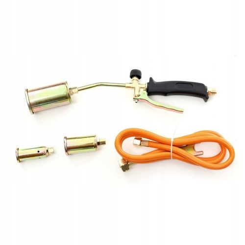 PALNIK GAZOWY DEKARSKI NA GAZ PROPAN-BUTAN Z WĘŻEM NA BUTLE 3 RÓŻNE DYSZE na Arena.pl