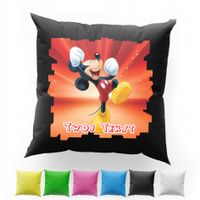 POSZEWKA Z NADRUKIEM BAWEŁNIANA 40x40CM - MYSZKA MIKI MICKEY BAJKA