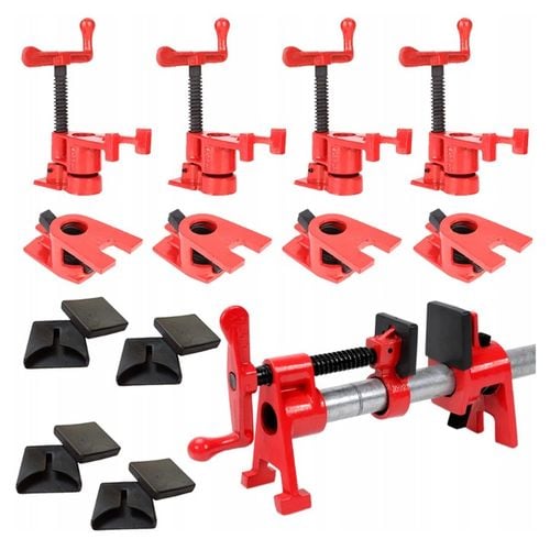 4-SZT ŚCISK STOLARSKI RUROWY BEZKOŃCOWY 3/4 na Arena.pl