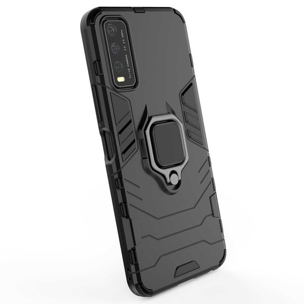 Spacecase X-Ring Vivo Y11S/Y20S Czarny zdjęcie 7