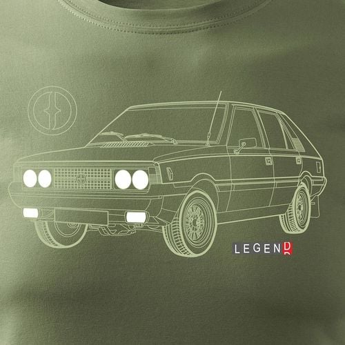 Koszulka Polonez z Polonezem FSO PRL Legend męska khaki REGULAR L na Arena.pl