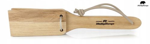 Klasyczna drewniana kołatka klepaczka dla naganiaczy na polowanie na Arena.pl