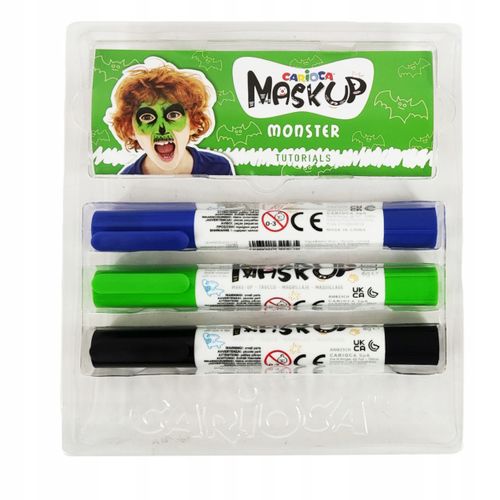 Kredki Do Twarzy Carioca Monster 3Kol 43051 na Arena.pl