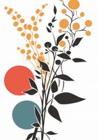 Plakat 67,5x95cm Rozkwitające Życie