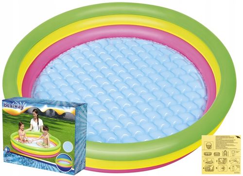 BESTWAY 51103 BASEN BASENIK DLA DZIECI MIĘKKIE DNO na Arena.pl