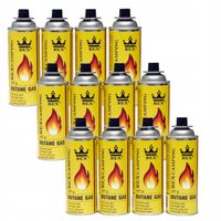 12 kartusze gazowe kartusz gazowy REX GAS nabój do kuchenki i palników