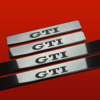 Listwa progowa VOLKSWAGEN POLO MK5 6R GTI Stal nierdzewna 304 połysk 4szt