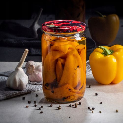 24x Słoik 720ml Słoiki Na Przetwory Dżem Miód na Arena.pl