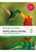 Biologia na czasie 3 Karty pracy dla liceum technikum Zakres podstawowy