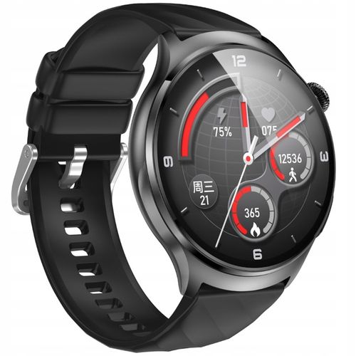 Smartwatch z Pomiarem Glukozy, EKG, HRV, Temperatura, 2 Paski w Zestawie na Arena.pl