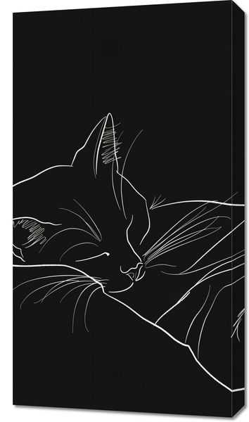 Obraz 50x90cm Nocny Spokój zdjęcie 1