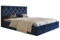 Łóżko Slim 7 tapicerowane 140x200 stelaż pojemnik